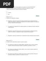 Cuestionario Semana 3 Documentacion de Un Sistema de Gestion de La Calidad