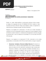 Informe Preliminar Contraloria