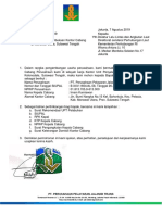 Surat Permohonan Pembukaan Kantor Cabang Morowali Utara Ke Dirlala