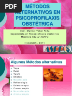 Asppo - Métodos Alternativos en Ppo - Huánuco PDF