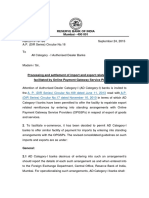 A. P. (DIR Series) Circular No.109 Dated June 11, 2013 A.P. (DIR Series) Circular No.17 Dated November 16, 2010