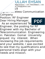 Nasratullah Ehsan CV