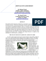 Fundamentals of Game Design: Dr. Richard Teach Scheller College of Business Georgia Institute of Technology