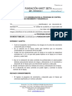 Acta de Rechazo Al Control de Cyd 2018