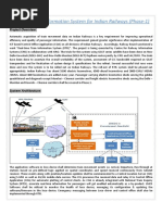 Real-Time Train Information System For Indian Railways (Phase-1)
