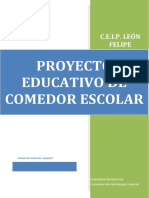 Proyecto Educativo Del Comedor - Completo