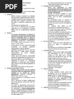 CONSTI - Separation of Powers, Delegation, Legislative (UNFINISHED)