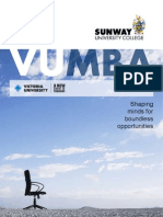 VUMBA - Sunway University College 2011