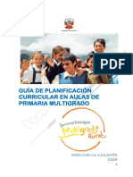 Propuesta Guía de Planificación Curricular Primaria Multigrado PDF