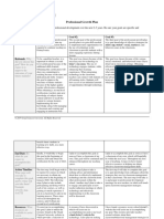 Professional Growth Plan