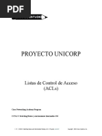 Proyecto Unicorp: Listas de Control de Acceso (Acls)