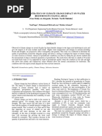 Adaptation Strategy of Climate Change Impact On Water Resources in Coastal Areas (Case Study On Akegaale, Ternate-North Maluku