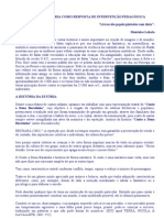 A Contação de História Como Resposta de Intervenção Pedagógica