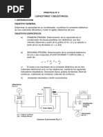 Practica 4 Capacitores y Dielectricos