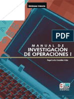 Manual de Investigación de Operaciones