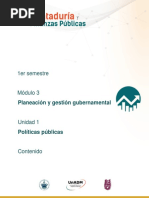 M3 - U1 - Contenido - Contaduría y Finanzas Públicas