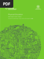 Stage 2 Physical Education Subject Outline For Teaching in 2020