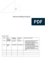 Manual Handling