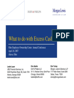 What To Do With Excess Cash - UBS