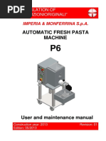 La Monferrina p6 User Manual