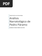 Análisis Narratológico Sobre Pedro Paramo