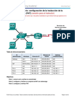 9.2.3.7 Lab - Configuring Port Address Translation (PAT) - ILM