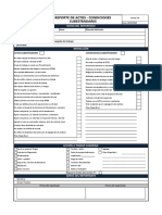 Reporte Actos Condiciones Subestandar RACS
