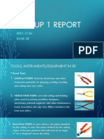 Group 1 Report: EEEC-313A Bsme-3B