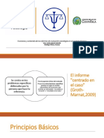 Funciones y Contenido de Los Informes de Evaluación Psicológica en El Contexto Forense