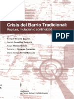 2003 - Crisis Del Barrio Tradicional