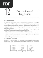 Isc12 Correlation and Regression PDF