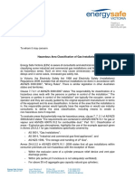 Hazardous Area Classification of Gas Installations