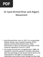 Sir Syed Ahmed Khan and Aligarh Movement