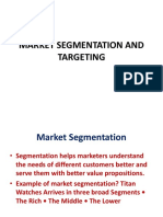 Market Segmentation