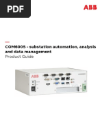 COM600S - Substation Automation, Analysis and Data Management