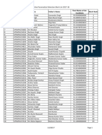 UPSMFAC MeritList 2017 PDF