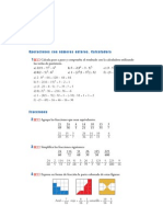 Matematicas Resueltos (Soluciones) Operaciones Con Números Enteros 3º ESO 2 Parte