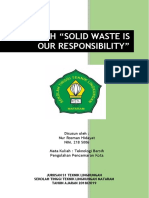 Makalah - Solid Waste Is Our Responsibility - Nur Rosman Hidayat