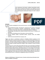 Bullous Pemphigoid: Etiology