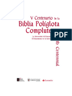 Biblia Políglota Complutense: Centenario