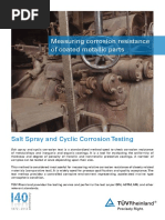 Salt Spray and Cyclic Corrosion Testing PDF