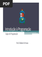 Introdução A Programacao - Logica de Programacao