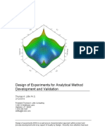 DOE For Method Development and Validation 2122014