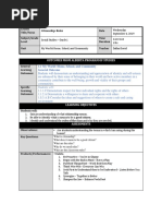 Lesson 1: 1.1 My World: Home, School, and Community General Outcome