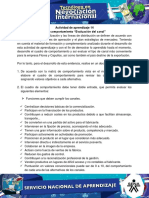 Evidencia 8 Cuadro de Comportamiento "Evaluación Del Canal" 2