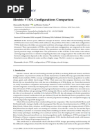 Electric VTOL Configurations Comparison PDF