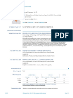 CV Europass Sample