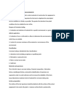 Corrosion Testing and Measurements