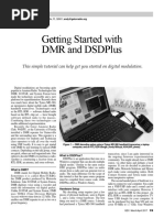 Getting Started With DMR and DSDPlus