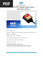 Datasheet Witmotion